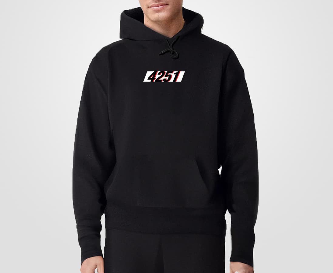 4251 hoodie model